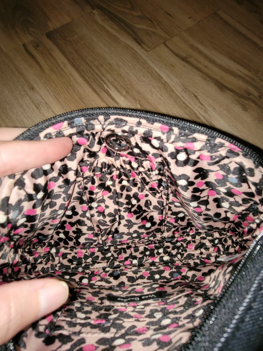Vera Bradley Denim Quilted Crossbody Bag